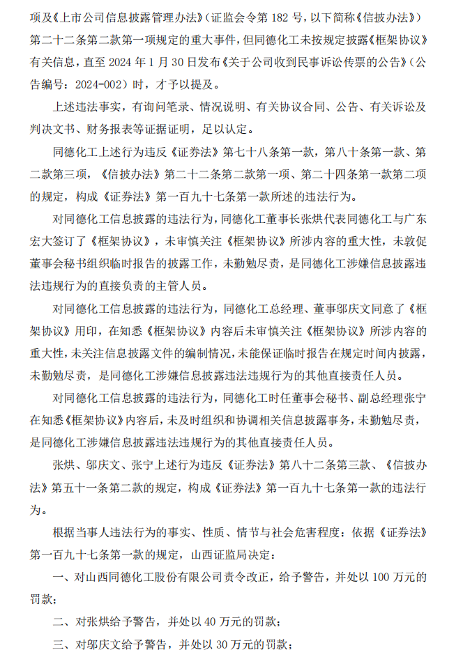 同德化工：关于收到《行政处罚决定书》的公告3.png