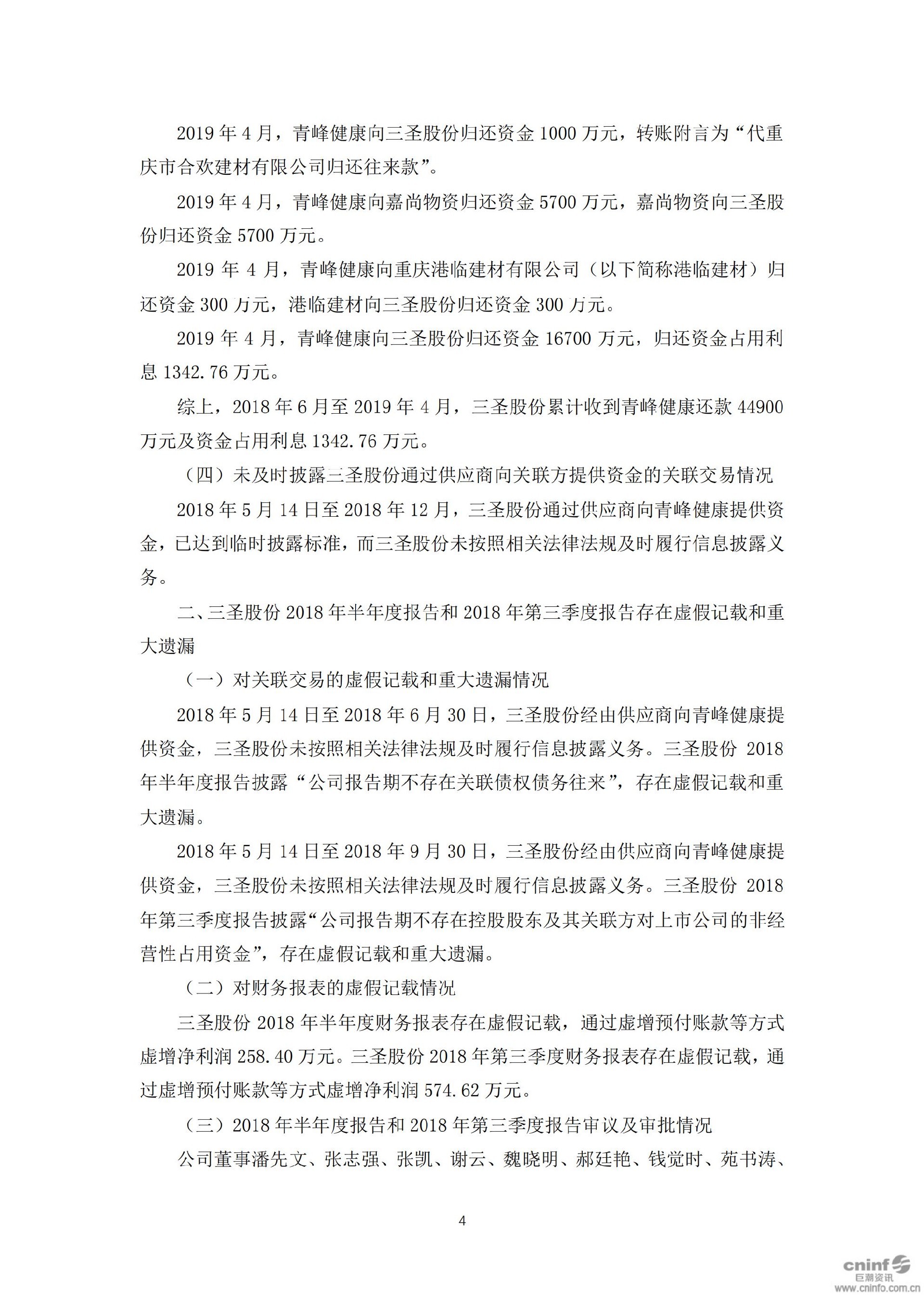 三圣股份：关于收到中国证监会重庆监管局《行政处罚决定书》的公告_04.jpg