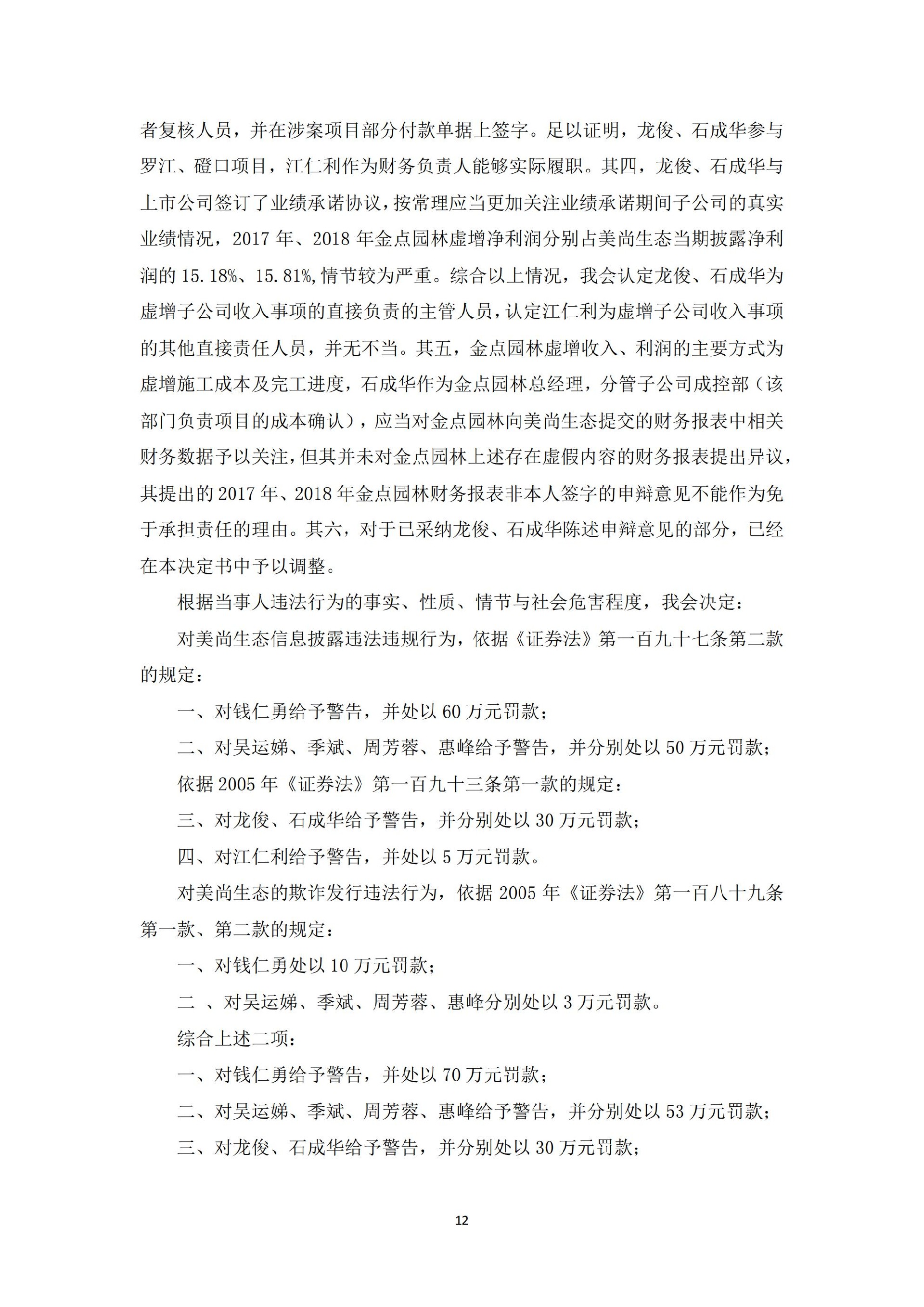 _ST美尚：关于公司相关当事人收到行政处罚决定书的公告_12.jpg