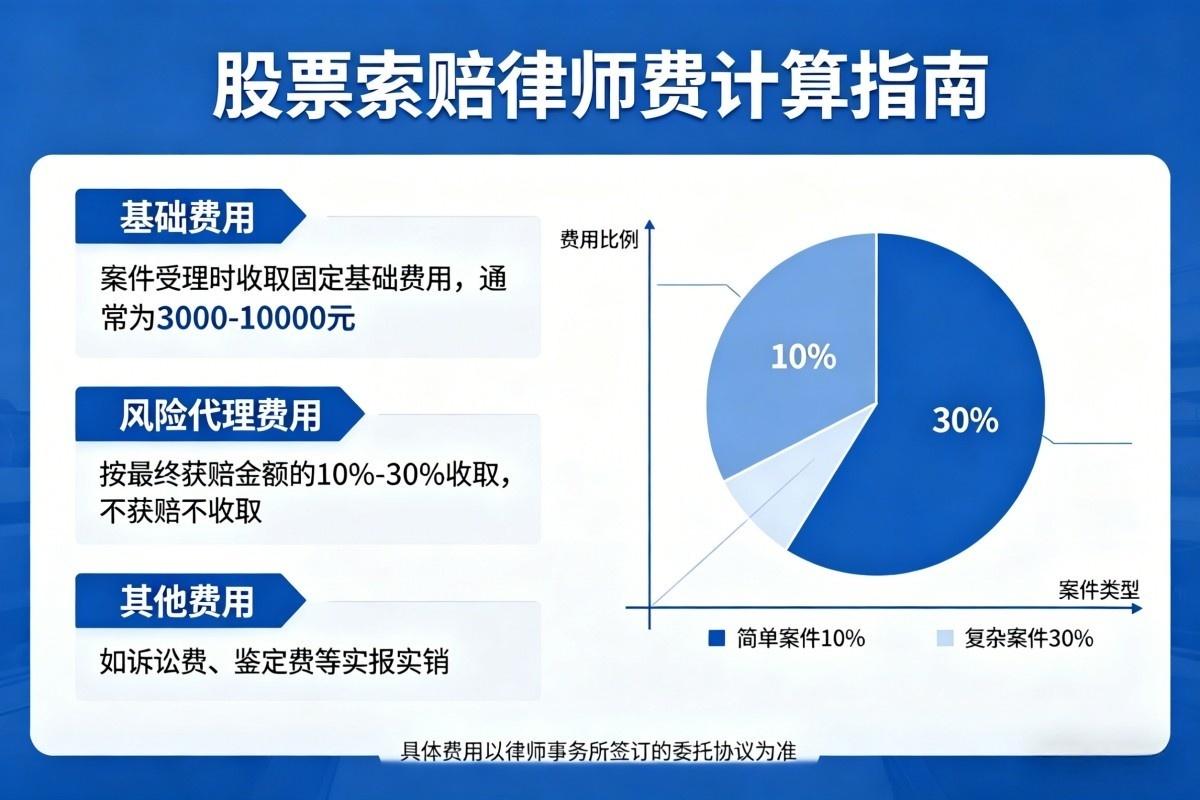 股票索赔找律师，费用到底要多少？